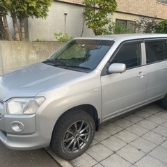 車検満タン　サクシード　リフトアップ　プロボックス