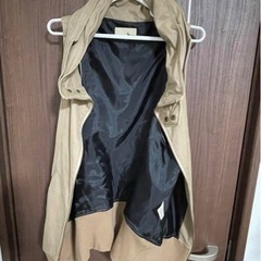 swing  ジップフードベストの画像