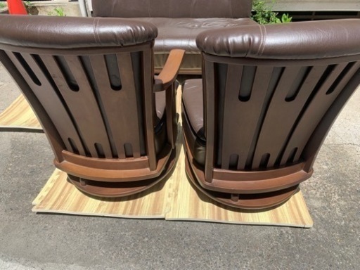 家具 ソファ 5点セット　3人掛けソファ キャスター付き独立