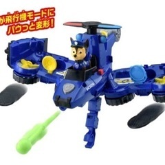 パウ・パトロール ★ パウっと変形！フライングビーグル　チェイス