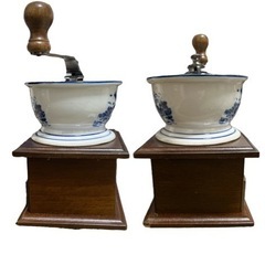 陶器製コーヒーミルの画像