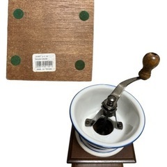 陶器製コーヒーミルの画像