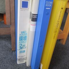 バインダー　クリアファイル　５冊追加