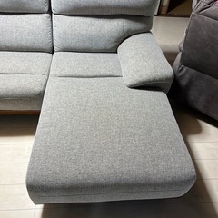取引中  カウチソファ3人掛け(美品)の画像