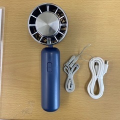 冷却プレート付きハンディファン
