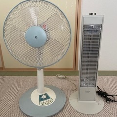 家電 季節、空調家電 扇風機　カーボンヒーター　バリスタ