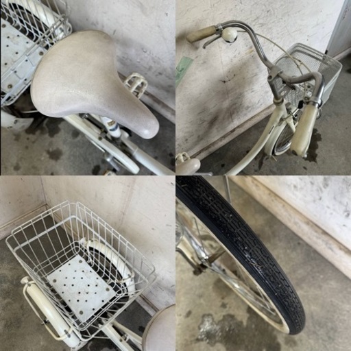 371★岐阜発　△BRIDGESTONE△WAGON/ブリジストン/大人用三輪自転車/変速無し/走行確認/防犯有り/スイング無し/現状品　R6.1/10★