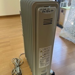 家電 季節、空調家電 オイルヒーターの画像