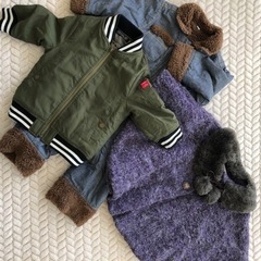 80〜85サイズ　ベビー服大量（冬物多）の画像