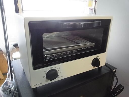 未使用　KOIZUMI　コイズミ　オーブントースター　KS-TS21C-W　白　ホワイト　2023年製