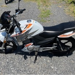 808.動画あり　ヤマハ　YX125  超低走行　小型　バイク　125cc  車体の画像