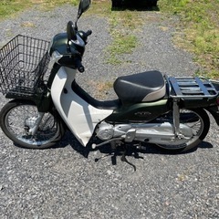 809.　動画あり　ホンダ　AA04スーパーカブ50  原付　バイク　50cc   車体の画像