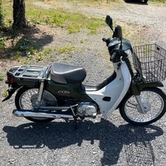 809.　動画あり　ホンダ　AA04スーパーカブ50  原付　バイク　50cc   車体の画像