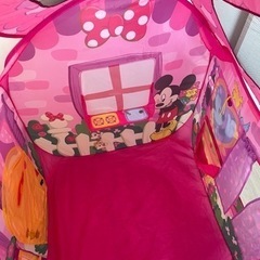 ディズニー ミニーちゃんテントの画像