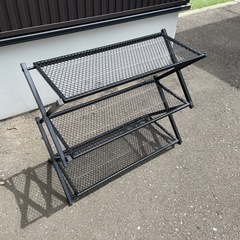 取引中　3段ラック　アウトドア　キャンプ