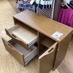 KE-58【新入荷　リサイクル品】静岡家具　穂香　サイドキャビネット　楢材の画像