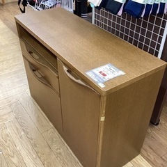 KE-58【新入荷　リサイクル品】静岡家具　穂香　サイドキャビネット　楢材