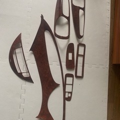 エスティマ30系　木目調ドレスアップアクセサリー