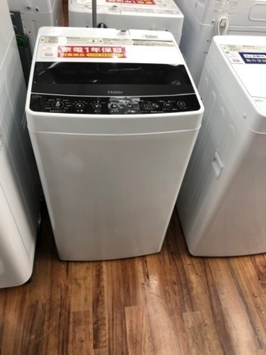 安心1年保証！ Haier 洗濯機 2021年製 5.5kg JW-C55D