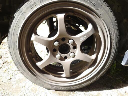 タイヤナンカンNS2、ホイール5次元プロレーサーGN＋車のパーツ⚠️買いたい値段をメッセージください