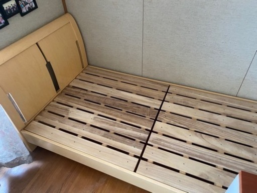 【取り引き決定】家具 ベッド シングルベッド