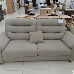 ★ジモティ割あり★  ソファ グレー H92×D110×W205 クリーニング済み HJ3266