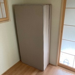 高反発マットレス ダブルサイズ 三つ折り 使用期間5ヶ月