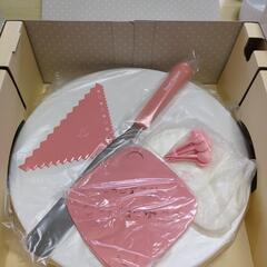 スイーツ手作りしませんか🎂回転ケーキ台など調理器具