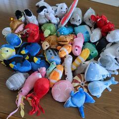 海の生き物ぬいぐるみ