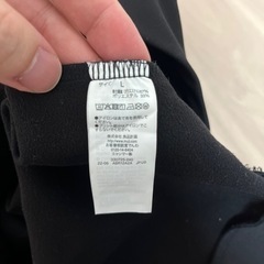 ◾️無印良品、スウェット黒、Lサイズ◾️の画像