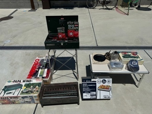 アウトドア用品まとめて