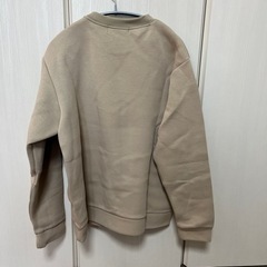 ◾️NANO UNIVERSE、スウェット、ベージュ、Lサイズ◾️ の画像