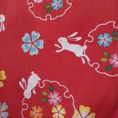 子供130 浴衣 ウサギの画像