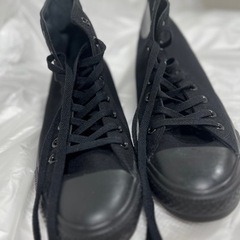 コンバース　ハイカット　黒　27cmの画像