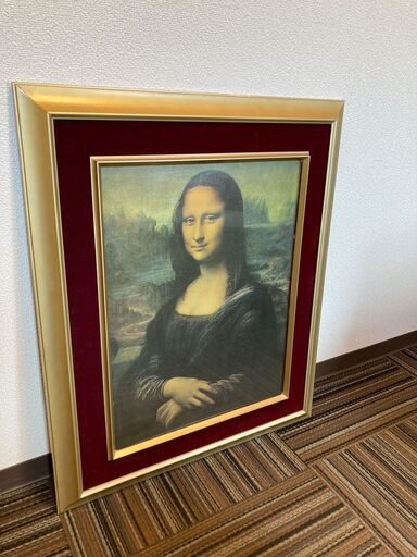 ★モナ・リザ★レオナルド・ダ・ヴィンチ★共同印刷/美術商品部/謹製★ルーブル美術館★絵画★