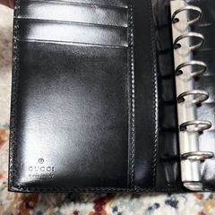 GUCCI グッチ 手帳カバー レザーの画像