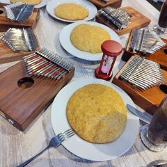 川越カフェ「ぎんとき」さんでカリンバレッスン♪