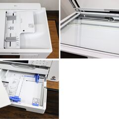 【ジモ取引終了6/20】≪U784ジ≫ 通電/印刷OK EPSON/エプソン ビジネスプリンター/インクジェット複合機 PX-M6010F 2022年製 外箱付属 OA機器 FAX/スキャン 現状品の画像