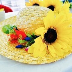 【北区王子】ひまわりの麦わら帽子づくり｜2024年7月20日(土)
