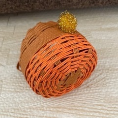 未使用　入れ物　くま　かごの画像