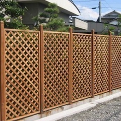 庭 目隠し フェンス 柵 ラティス お譲りください