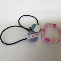 くるみボタン、ブレスレット