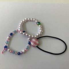 くるみボタン、ブレスレット