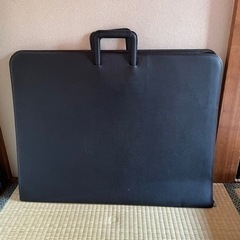 【無料】画板　バッグ　本革　黒