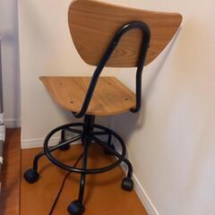 ニトリ学習イス  (オフィスチェアタイプ) ミドルブラウン の画像