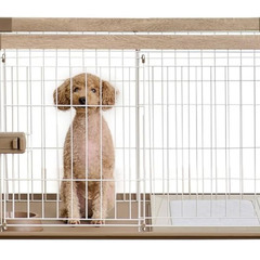 アイリスオーヤマ 犬 サークル  ケージ ウッディシステムサーク...