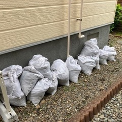 【決まりました】黒土　土嚢袋10体