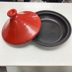 N2405-960 タジン鍋 汚れあり 中古の画像