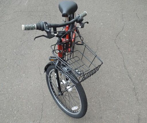 自転車 22インチ MTBスタイル 外装6段切替 カゴ付き 鍵2本付き 札幌市東区 新道東店