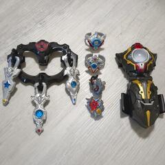ウルトラマン　タイガ　スパーク　ホルダー　セット